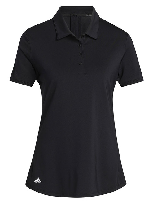 adidas Women's Ultimate365 Solid Polo Shirt - Black