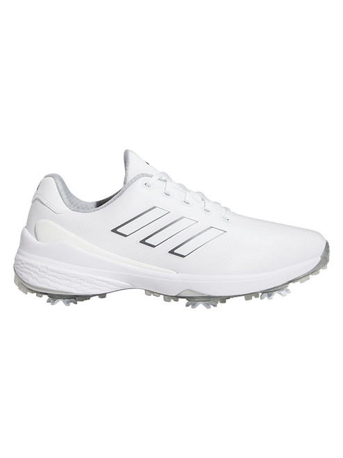 adidas ZG23 Golf Shoes - Ftwr White/Dark Silver Met./Silver Met.