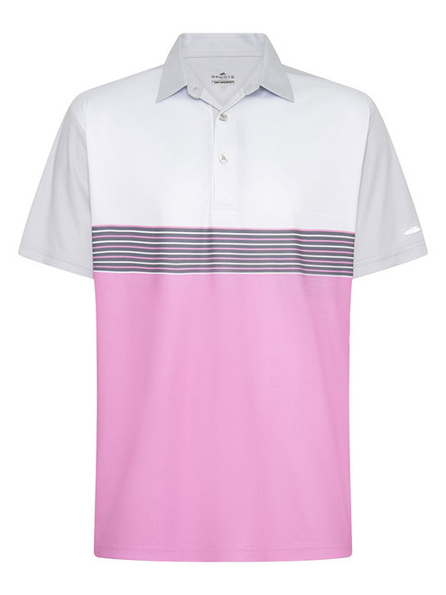 Sporte Leisure Dri-Sporte Oscar Mens Polo - Vovo Pink