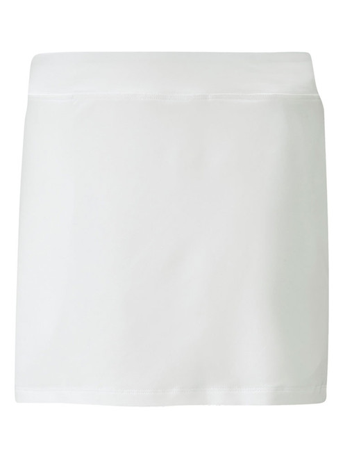 Puma JR Girls Knit Golf Skort - Bright White