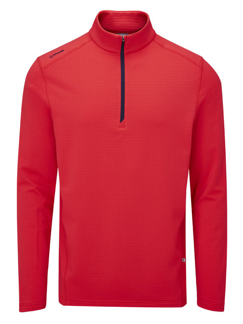 Ping Sensorwarm Edwin Half Zip - Poppy