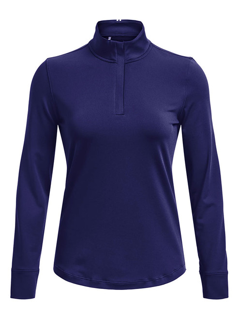 Under Armour Women's Playoff 1/4 Zip - Sonar Blue/Metallic Silver