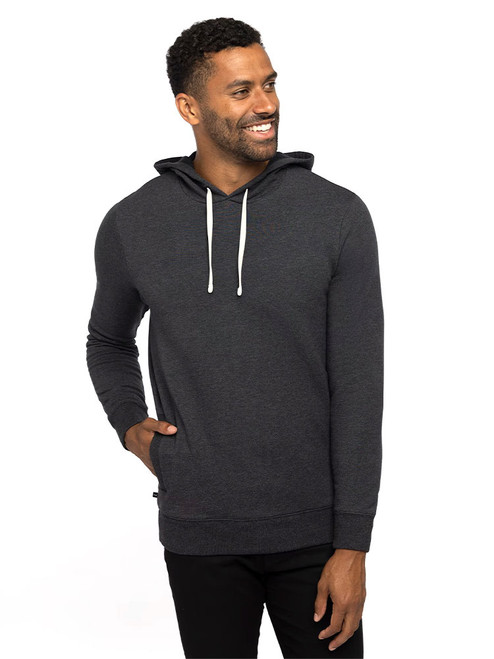 TravisMathew Cloud Hoodie - Heather Black