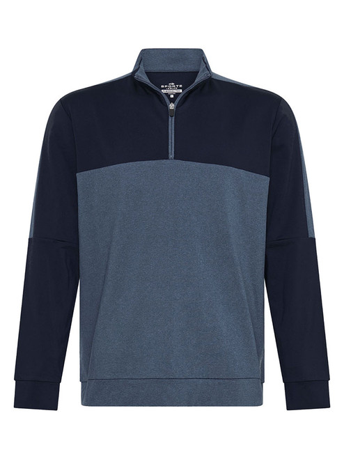 Sporte Leisure Thermotec Capitol Mens Pullover - Denim Marle