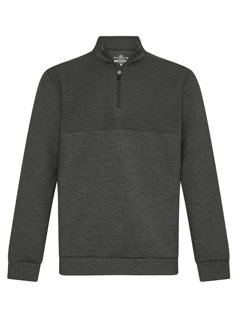 Sporte Leisure Thermotec Estate Mens Pullover - Charcoal Marle
