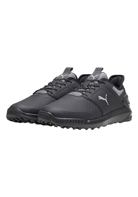 Puma IGNITE Elevate Wide Golf Shoes - Puma Black/Cool Dark Grey