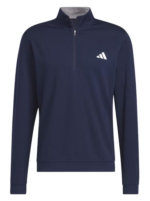 adidas Elevated 1/4-Zip Pullover - Collegiate Navy
