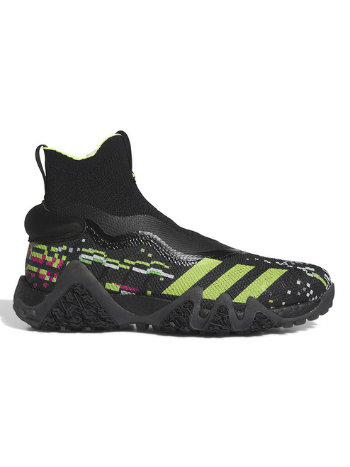 adidas Codechaos LL PRIMEKNIT BOOST Glitch Golf Shoes - Core Black/Lucid Lemon