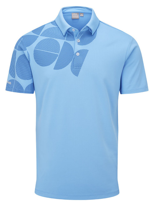 Ping Elevation Tailored Fit Polo - Infinity Blue