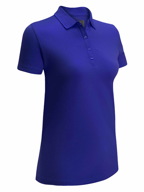 Callaway Women's SwingTech Solid Polo - Mazarine Blue