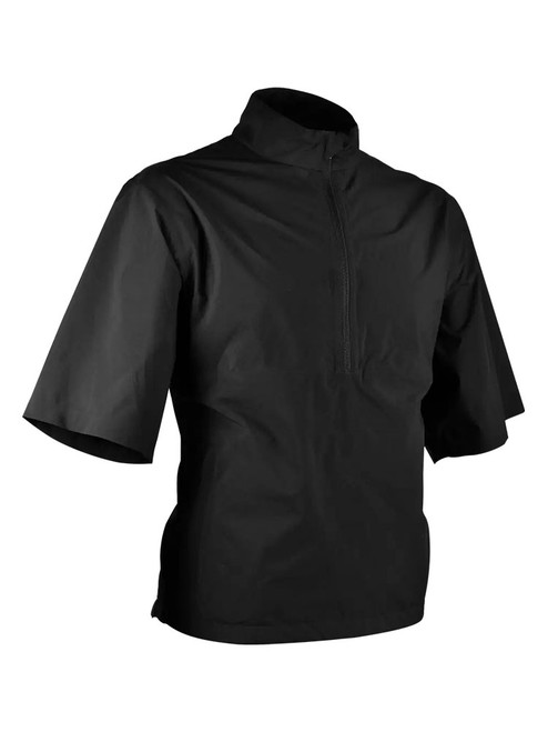 Sun Mountain Monsoon Short Sleeve Rain Jacket - Black