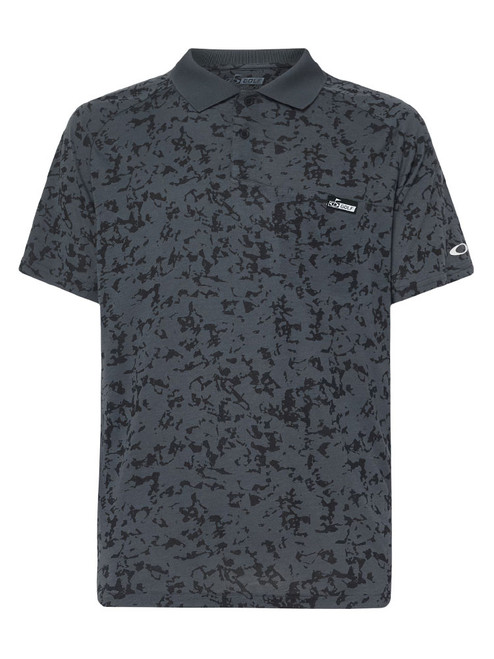 Oakley Sand Camo Panel Polo - Granite Print Slate