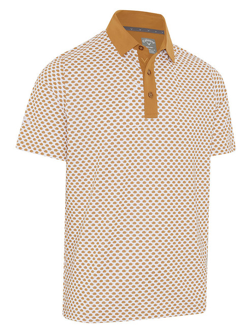 Callaway Hedgehog Polo - Tobacco Brown