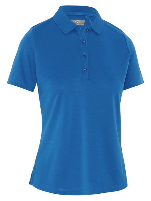 Callaway Women's SwingTech Solid Polo - Baleine Blue