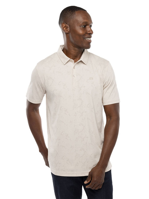 TravisMathew Warmer Tides Polo - Moonbeam