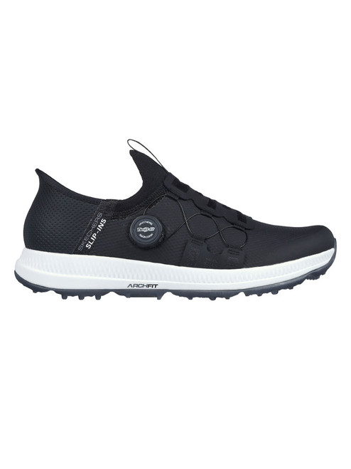 Skechers GO GOLF Elite 5 - Slip 'In Golf Shoes - Black/White