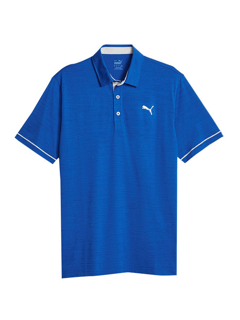 Puma CLOUDSPUN Haystack Golf Polo - Festive Blue