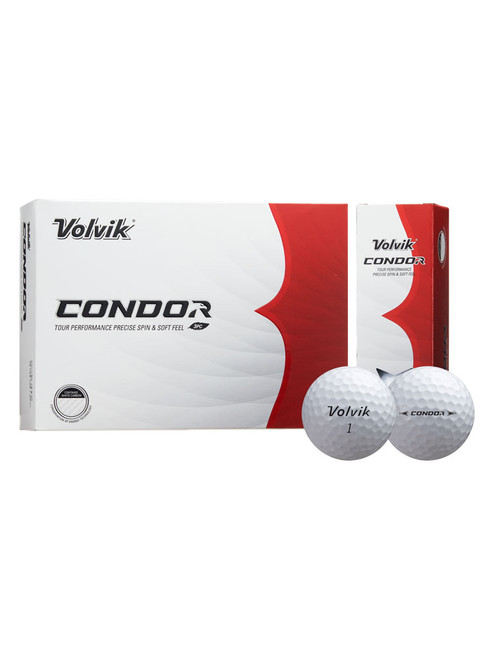 Volvik Condor Golf Balls - 1 Dozen White