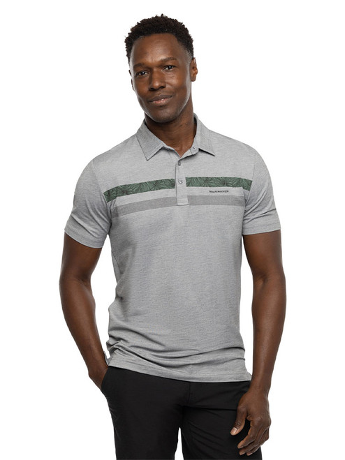 TravisMathew Seasonal Shade Polo - Heather Medium Grey