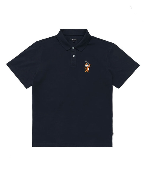 Malbon Tiger Buckets Polo - Navy