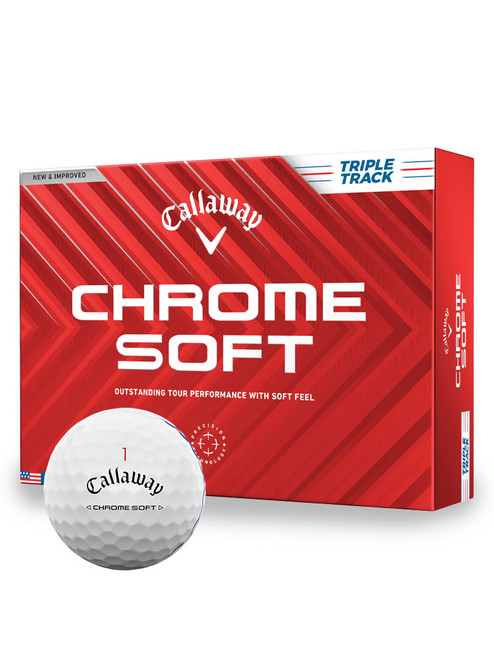 Callaway Chrome Soft Triple Track 2024 Golf Balls