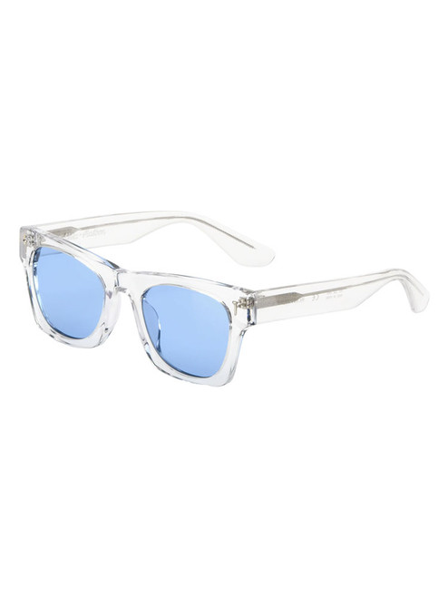 Malbon x AKILA Heritage Sunglasses - Clear/Blue