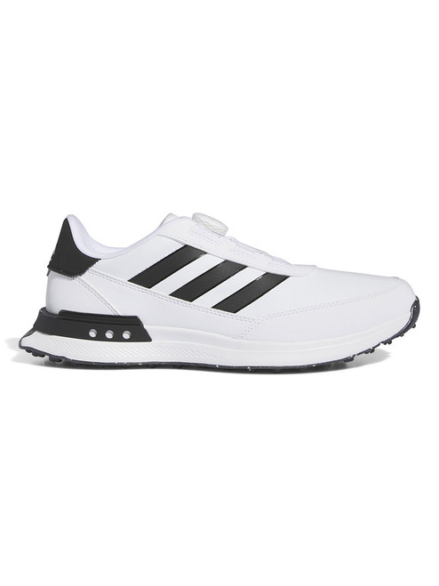adidas S2G Spikeless Boa 24 Golf Shoes (Wide Fit) - Ftwr White/Core Black