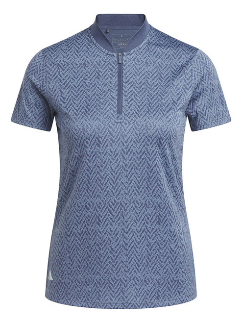 adidas Womens Ultimate365 Jacquard Polo - Preloved Ink