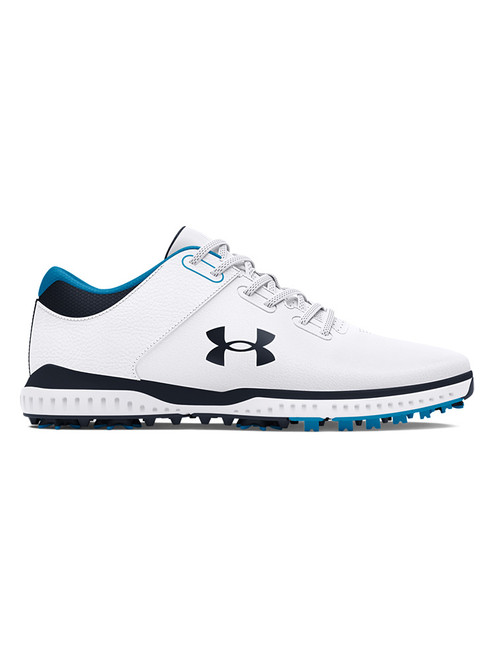 Under Armour Charged Medal RST 2 Golf Shoes - White/Midnight Navy