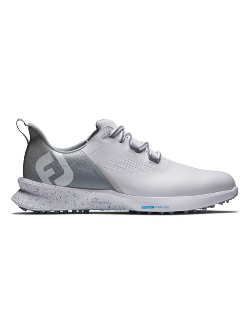 FootJoy Fuel Golf Shoes - White/Grey/Blue