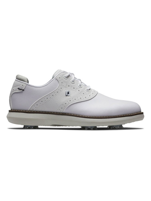 FootJoy Junior Traditions Golf Shoes - White