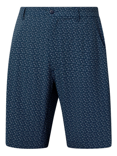 FootJoy Micro-Floral Print Short (Tapered Fit) - Navy/Grey