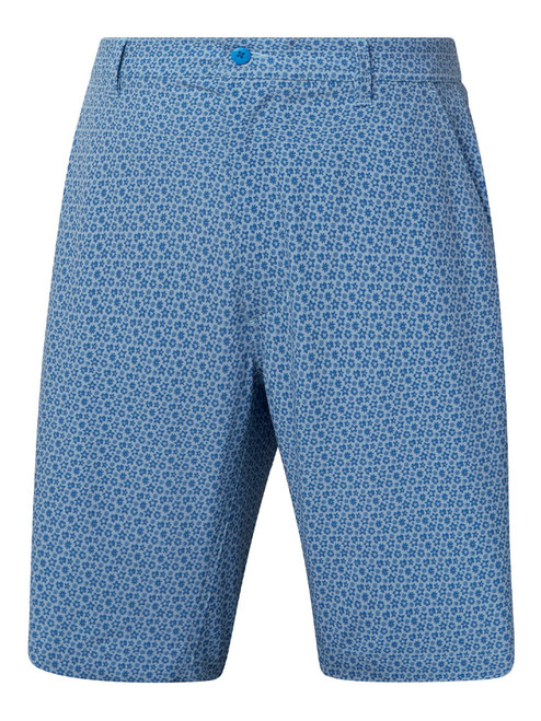 FootJoy Micro-Floral Print Short (Tapered Fit) - Mist/Sapphire