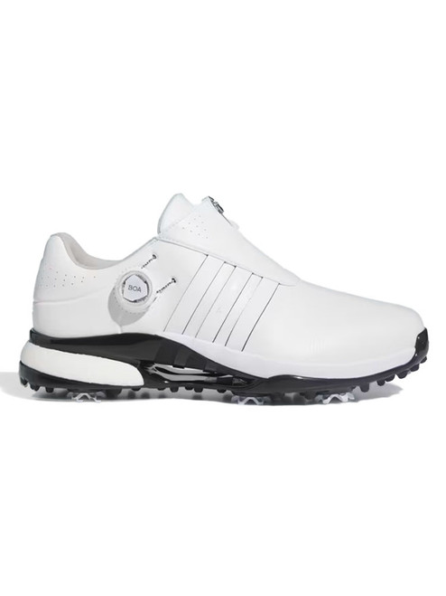 adidas Tour360 24 BOA Boost Golf Shoes (Wide Fit) - Ftwr White/Ftwr White