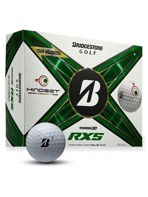 Bridgestone TOUR B RXS MindSet Golf Balls