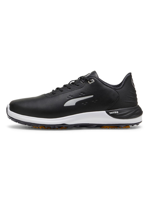 Puma Phantomcat NITRO+ Golf Shoes - Puma Black/Puma Silver/Yellow Sizzle