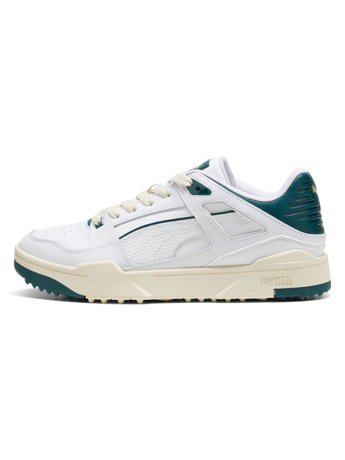 Puma Slipstream G Golf Shoes - Puma White/Varsity Green
