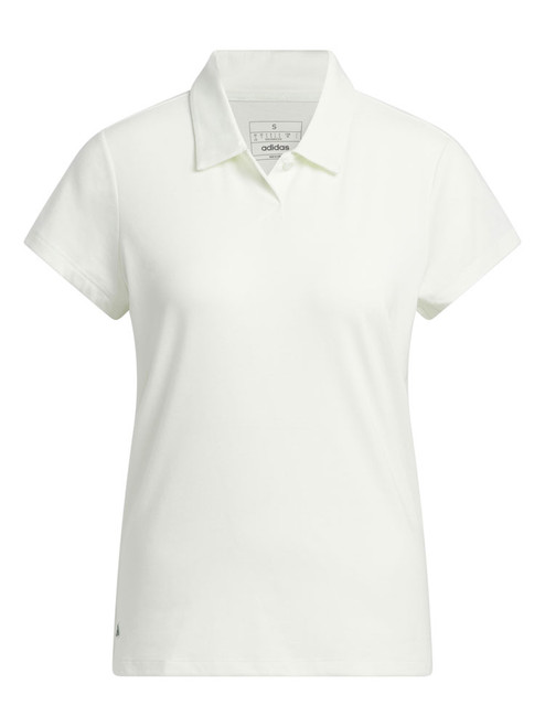 adidas Women's Go-To Heathered Polo Shirt - Crystal Jade Mel.
