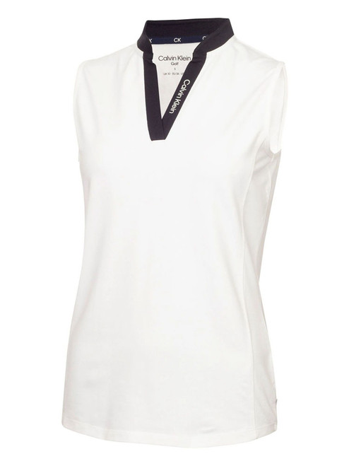 Calvin Klein Women's Dayton Polo - White