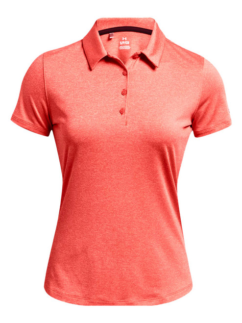 Under Armour Women's Playoff SS Polo - Red Solstice