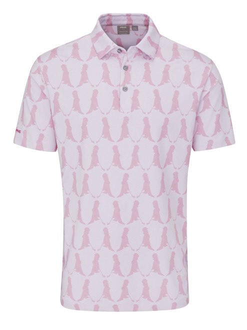 Ping Mr. PING Printed Polo - Wild Rose Multi