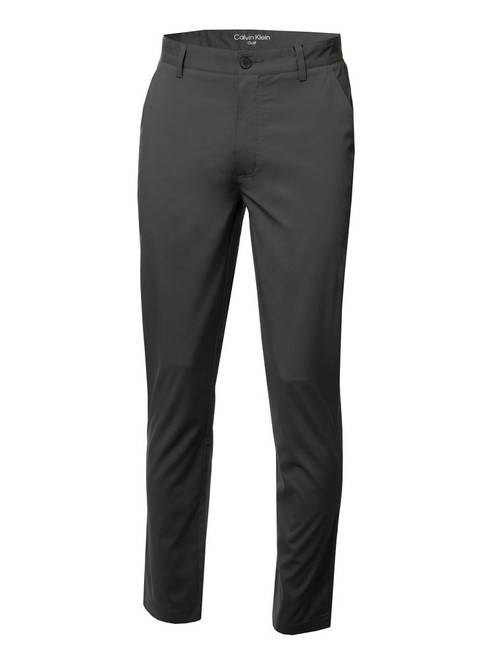 Calvin Klein Micro Tech Slim Fit Performance Pant - Grey