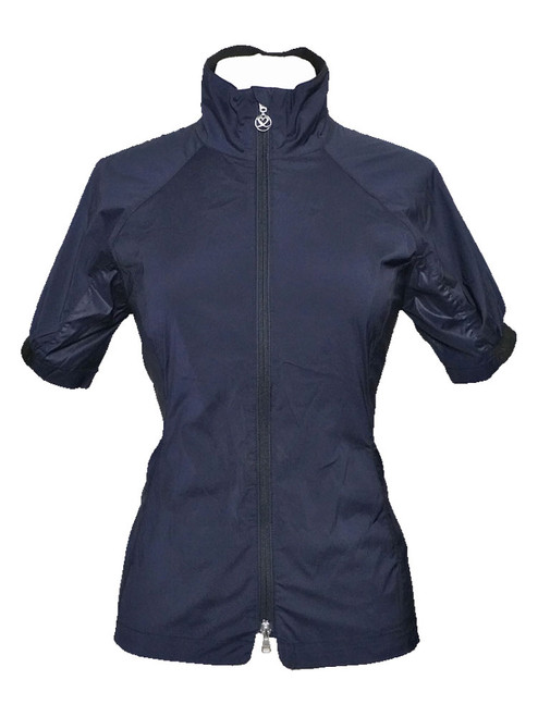 Daily Sports W Pivot Short Sleeve Wind Jacket - Navy