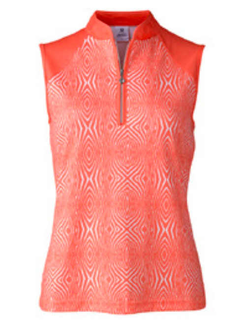 Daily Sports W Linda Sleeveless Polo - Flame