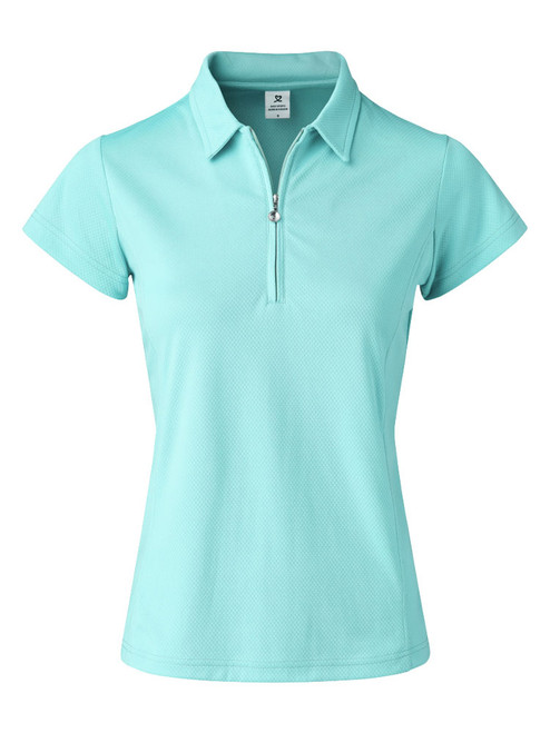 Daily Sports W Macy Short Sleeve Polo - Lagoon