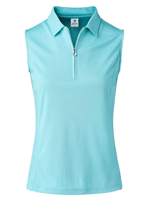 Daily Sports W Macy Sleeveless Polo - Lagoon