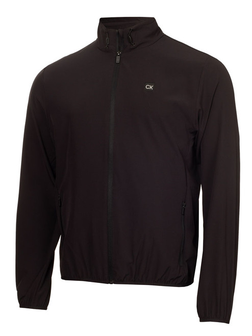 Calvin Klein Motion Full-Zip Windbreaker - Black