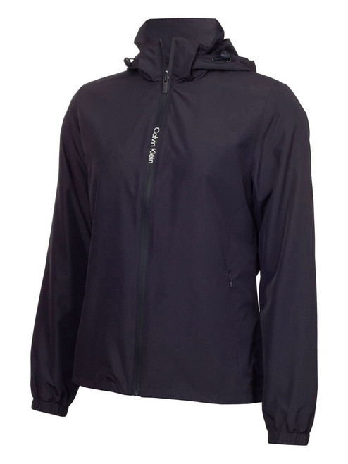 Calvin Klein Women's Melody Hooded Windbreaker - Navy