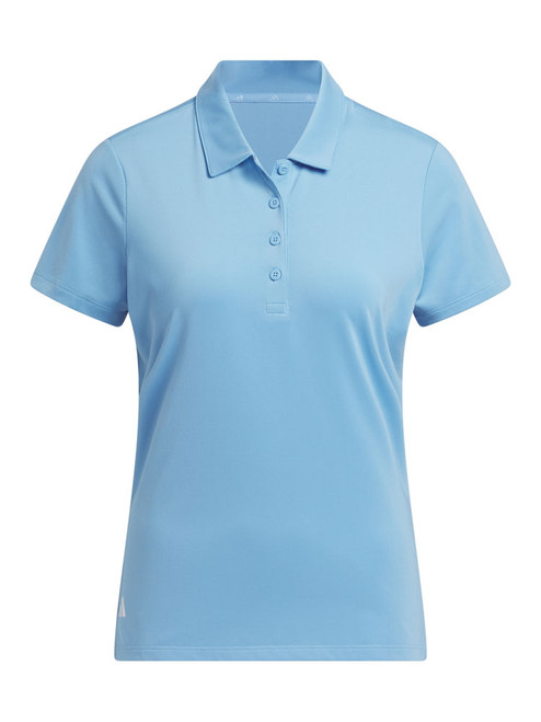 adidas Womens Ultimate365 Solid Polo - Semi Bliss Blue