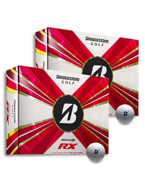 Bridgestone Tour B RX Golf Balls - 2 Dozen